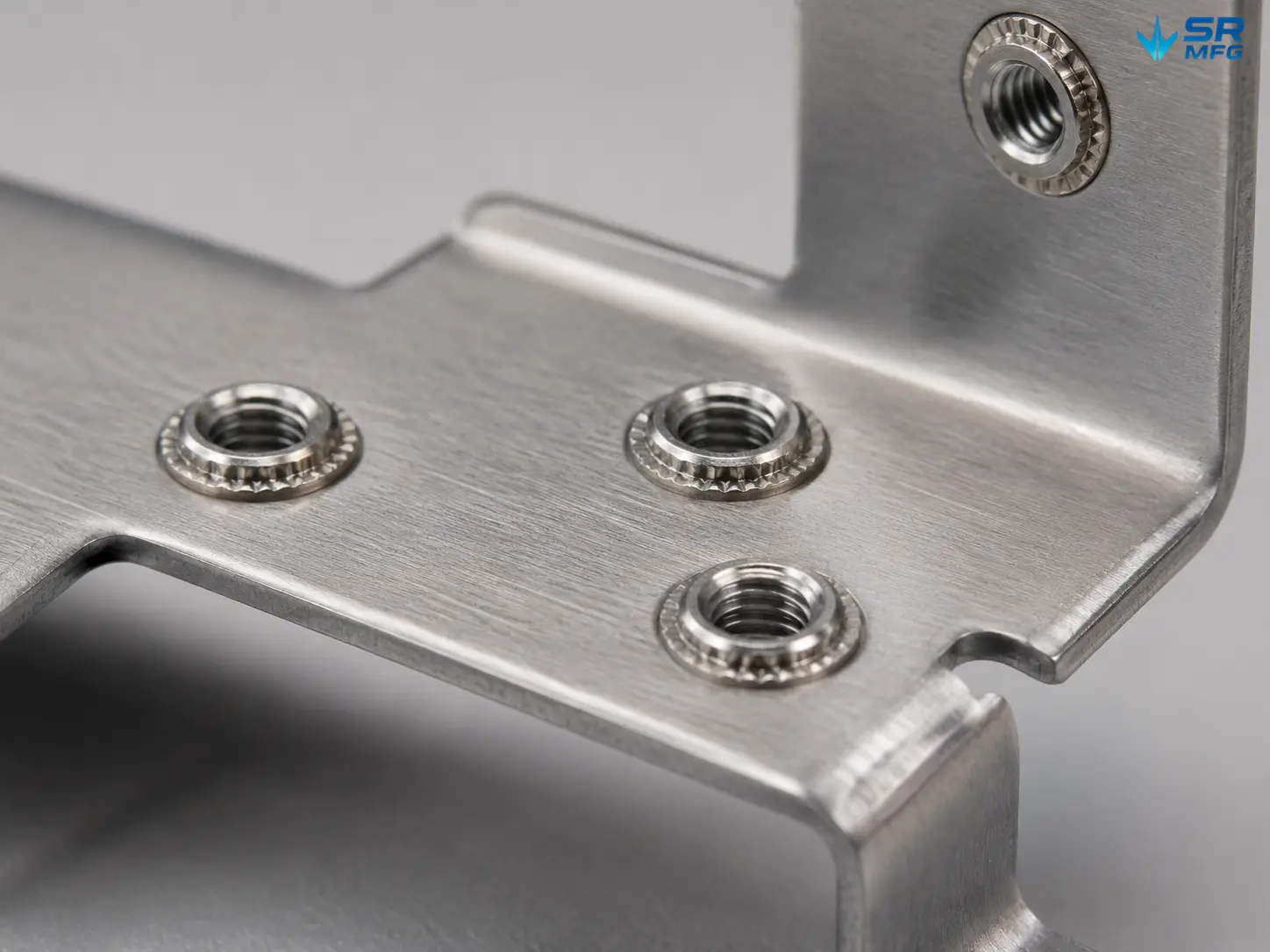 Custom Sheet Metal Parts with PEM Nuts - 画像 (2)