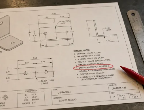 板金図面における熱処理指示の指定方法：5つの要件、事例、よくある間違い