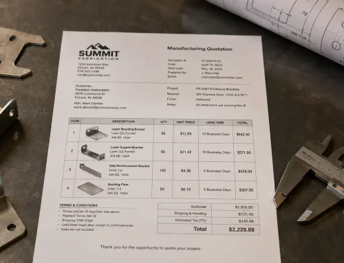 製造における見積もりとは？RFQ、価格、条件