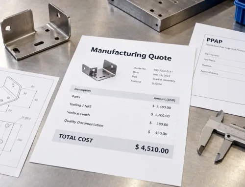 OEM製造におけるサプライヤー品質文書の実際のコスト — PPAP、FAI、MTR、RFQ価格設定
